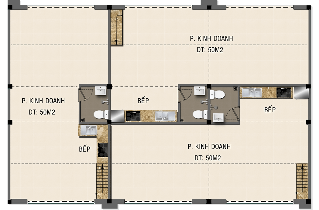MẶT BẰNG Tầng trệt