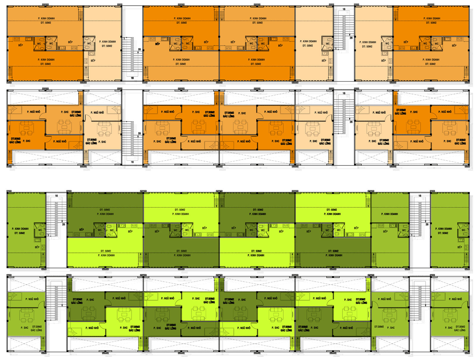 Mặt Bằng Tầng Trệt