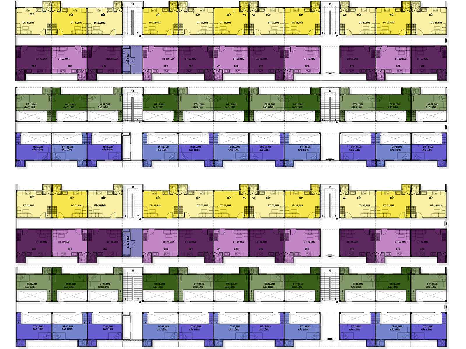 Mặt Bằng Tầng Lầu