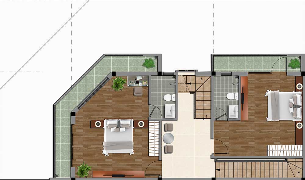 MẶT BẰNG VẬT DỤNG LẦU 1