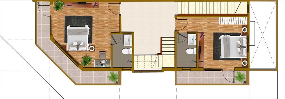 MẶT BẰNG VẬT DỤNG LẦU 1