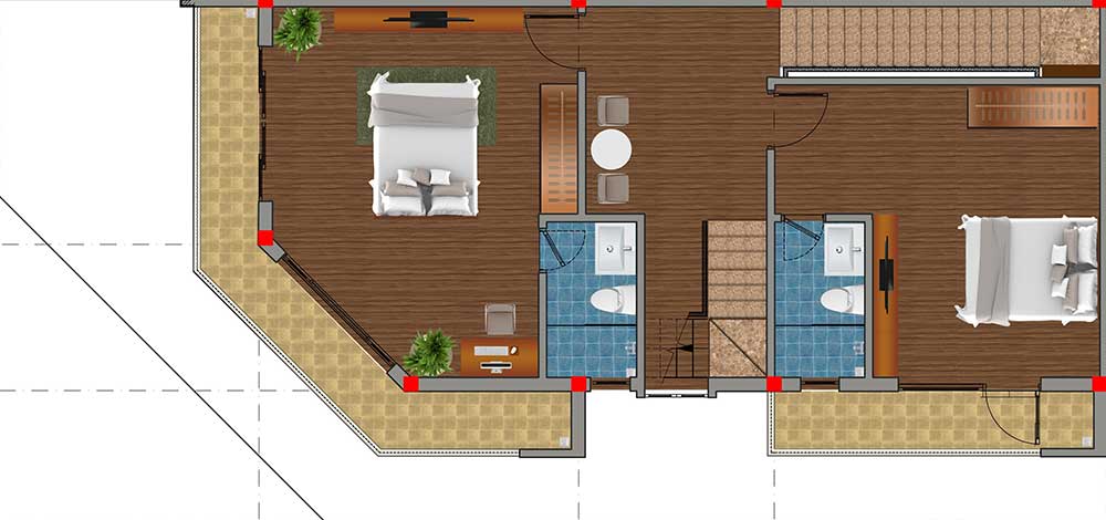 MẶT BẰNG VẬT DỤNG LẦU 1